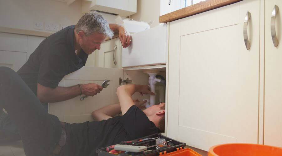 Professional burst pipe repair services in New Home, TX